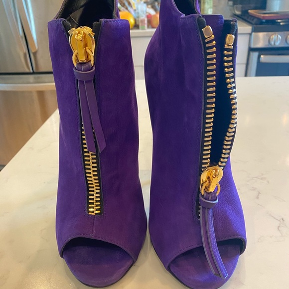 Giuseppe Zanotti Purple Booties EU 41 - Picture 3 of 7